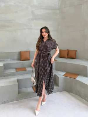 Robe Sultana Brown turquie model 2026 🇹🇷